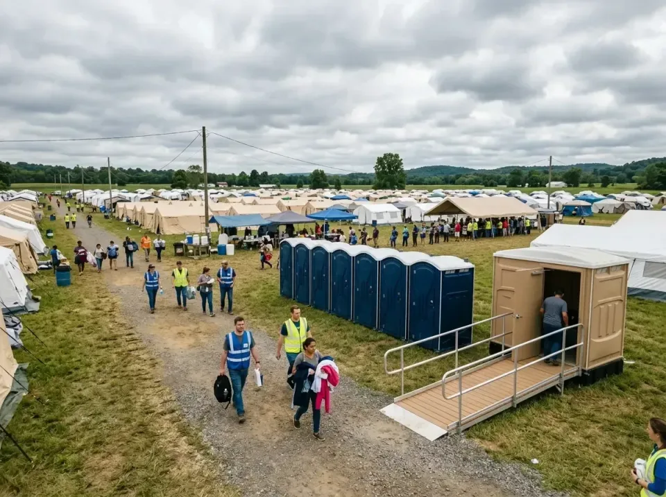 disaster-relief-camp-restrooms-010 — frequently asked questions, Dumpster & Portable Bathrooms Rental in Westmere, NY